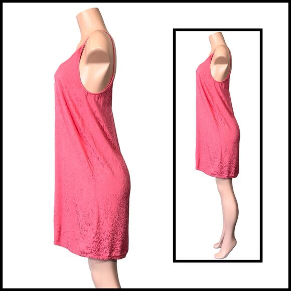Nation LTD Penelope V Back Slip Dress in Pink SZ M $179 - Picture 8 of 11